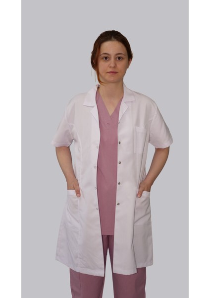 Klasik Yaka Uzun Boy Kısa Kol Doktor Hemşire Öğretmen Eczane Labratuvar Önlüğü fiyatları
