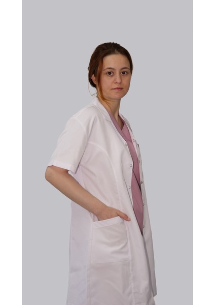 Klasik Yaka Uzun Boy Kısa Kol Doktor Hemşire Öğretmen Eczane Labratuvar Önlüğü modelleri