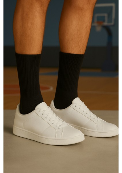 Havlu Erkek Tenis Çorabı 12 Çift Siyah fiyatları
