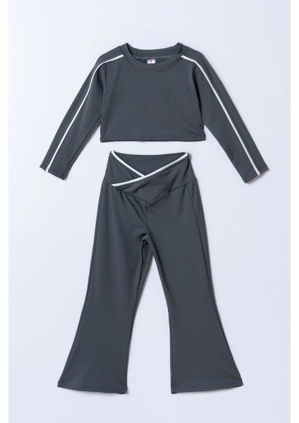 Şerit Detaylı Kız Çocuk Sporcu Takım fiyatları