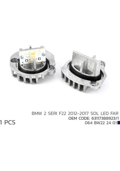 Bmw 2 F22 2012-2017 Sol LED Far Modl 63117388923/1