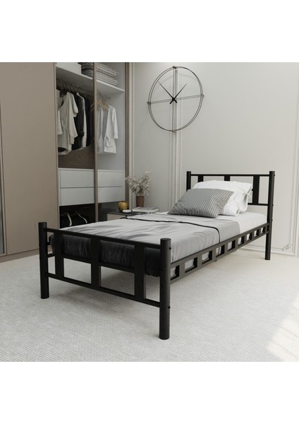Lotus Metal Karyola Yüksek Kalite, Ses Çıkarmaz ,ölçülü Model Karyola
