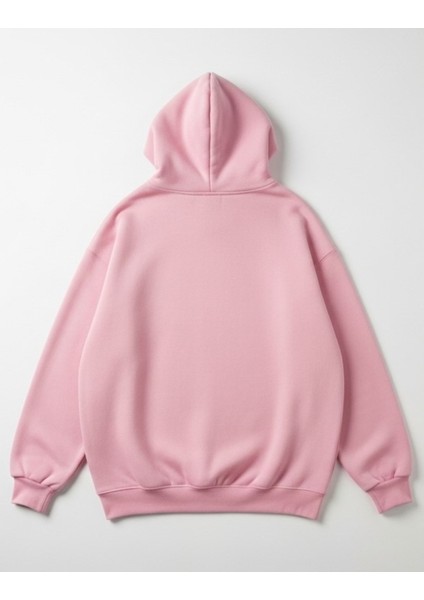 Acı Biber ve Dudak Tasarım Baskılı Oversize Kadın Kapüşonlu Sweatshirt Hoodie fırsatları