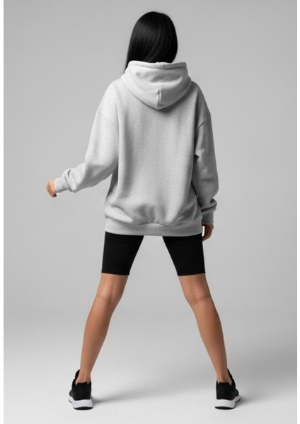 Acı Biber ve Dudak Tasarım Baskılı Oversize Kadın Kapüşonlu Sweatshirt Hoodie fiyatları
