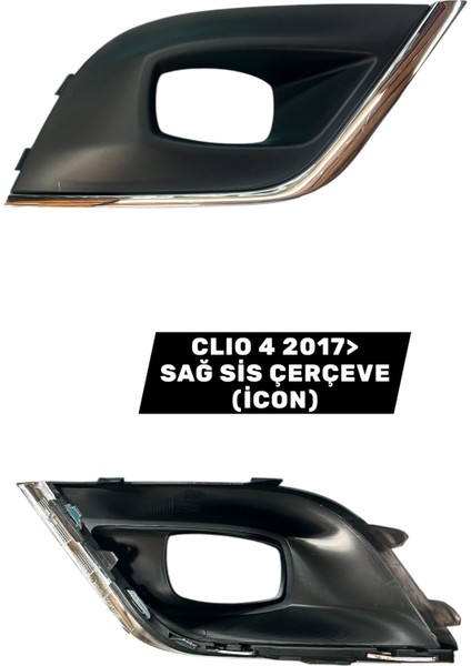 Clıo 4 Sağ Sis Kapağı Icon Nikelajlı 2016>