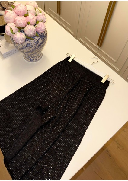 Simli Triko Kumaş Pantolon fiyatları