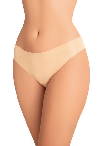 Lazer Kesim Siyah Krem Beyaz Külot 3'lü Paket