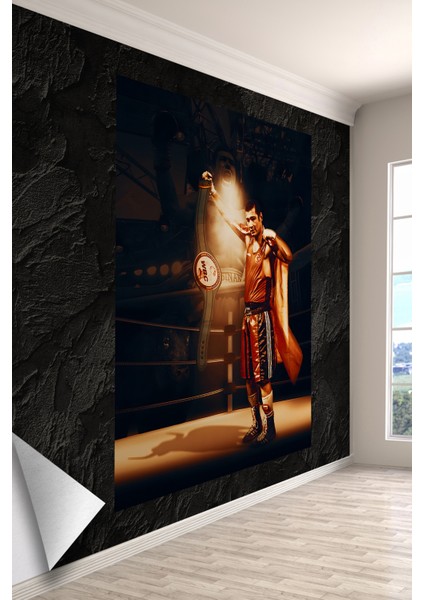 Efsanevi Sinan Şamil Sam Şampiyonluk Spor Salonu & Fitness Tek Parça Tekstil Poster fiyatları