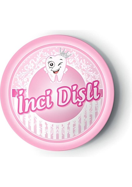 8'li Karton Tabak Pembe Diş