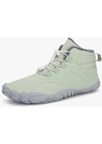 Çıplak Ayak Ayakkabısı, Astarlı- Su Geçirmez Kışlık Ayakkabı, Kadın-Erkek Outdoor Bot, Kaymaz Yürüyüş Ayakkabısı, fırsatları