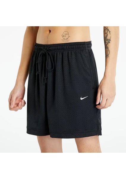 Mesh Erkek Siyah Spor Şort - Çift Kat Kumaş Nefes Alabilir Rahat Tasarım - DQ4900-010 modelleri