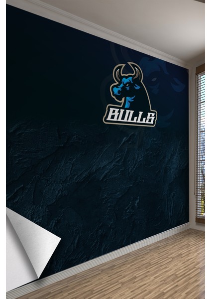 Bulls Takım Ruhu Spor Salonu & Fitness Tek Parça Tekstil Poster Duvar Kağıdı fiyatları