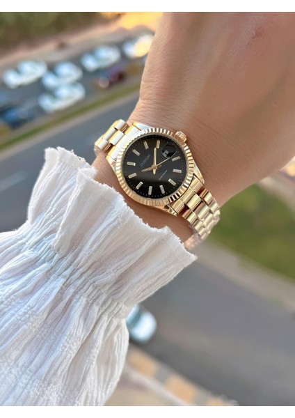 Çelik Kordon Takvimli Kadran Özel Tasarım Vintage Seri Kadın Kol Saati PS.8341.M2 fiyatları