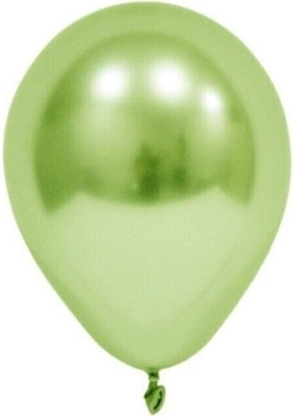 6 Inç Krom Açık Yeşil Balon (10'li)