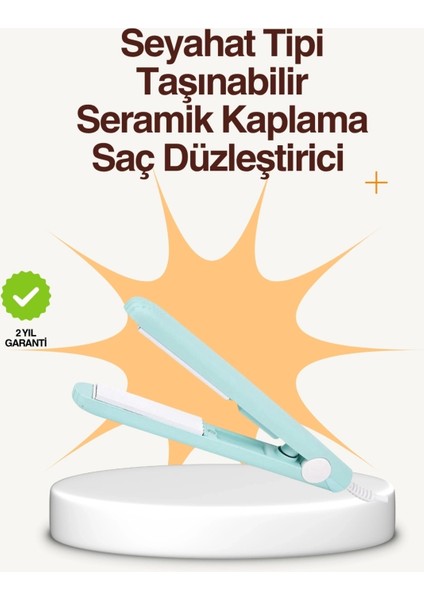 Seramik Kaplamalı Kısa Saçlara Uygun Renkli Bukle Maşası