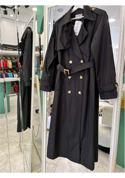 Mrm Trençkot Spor Tarz 4049 - Siyah - M