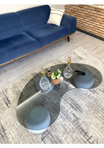 Modern Beton Dokulu 3 Top Orta Sehpa - Salon Sehpası fiyatları