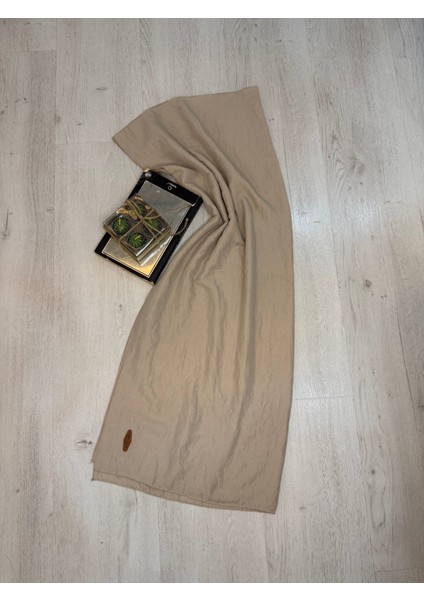 Bej Rengi Şal, Bambu Şal, Tesettür Şal