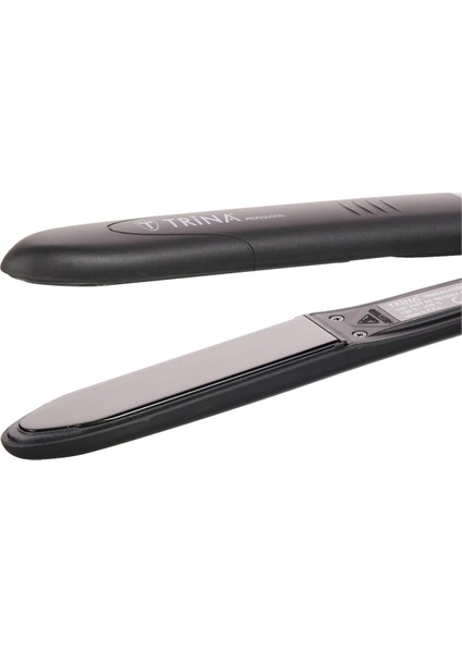 Titanium Teknolojili Dijital Ekranlı Profesyonel Saç Düzleştirici Siyah indirimleri