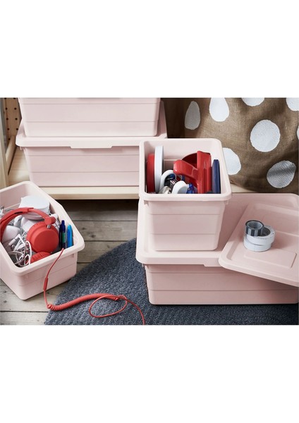 Sockerbıt Kutu Pembe 19 x 26 x 15 cm fırsatları