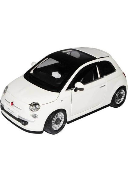 22106 Burago 1:24 Fiat 500 2007 Model Araba modelleri