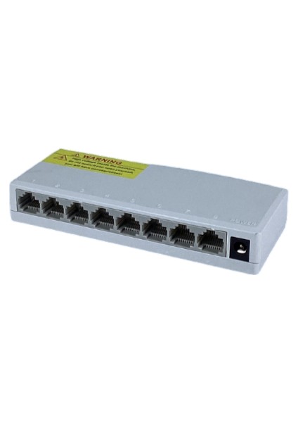 8 Port Gigabit Ethernet Switch | 10/100/1000 Mbps | Plastik Kasa fiyatları