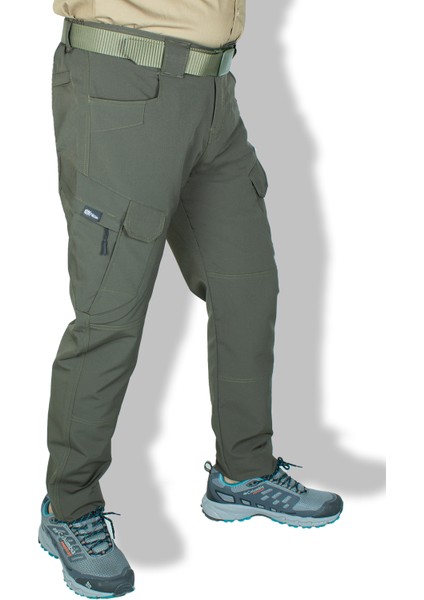 Taktik Outdoor Pantolon Kargo Cep Likrali (YAZLIK)-hakiyeşil indirimleri