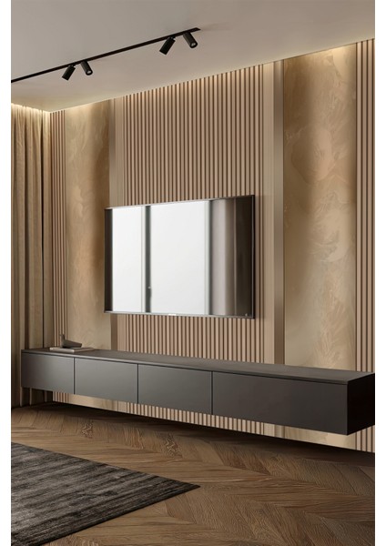 Bej Çizgili Modern Panel Tek Parça Tekstil Duvar Kağıdı fiyatları