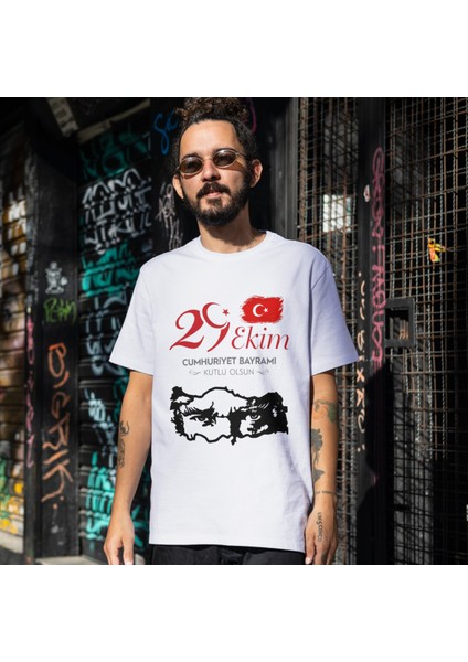 Cumhuriyet Bayramı Çocuk Tişörü 29 Ekim T-Shirt Atatürk Tişört fiyatları