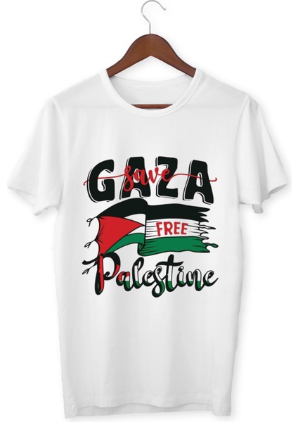 Özgür Filistin Temalı Tişört Bayrak Tasarımlı Filistin Tişörtü Çocuk ve Yetişkin Free Palastine