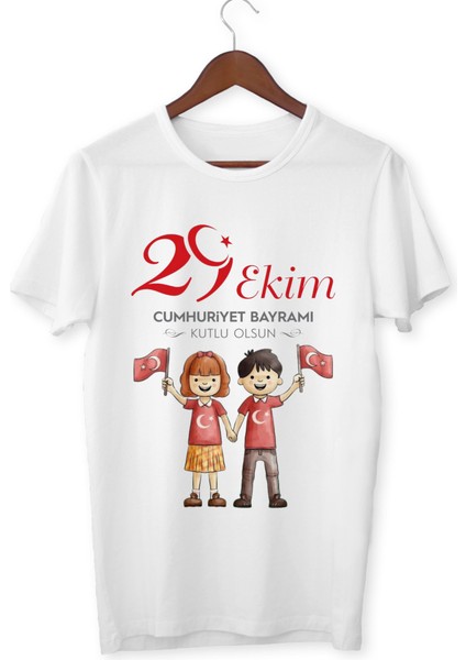 29 Ekim Çocuk Tişörtleri Cumhuriyet Bayramı Çocuk Tişörtleri