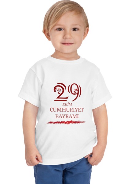 29 Ekim T-Shirt 23 Nisan Tişört Atatürk ve Türk Bayraklı Tişört Unisex Çocuk ve Yetişkin modelleri