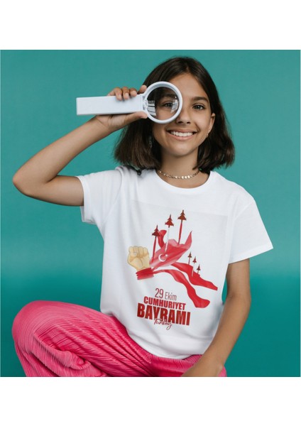 29 Ekim Cumhuriyet Bayramı Tişört 29 Ekim T-Shirt 102. Yıl Özel Tasarım Tişört fiyatları