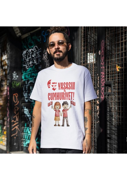 29 Ekim Çocuk Tişörtleri Cumhuriyet Bayramı Tişörtleri Çocuk / Kadın / Erkek Cumhuriyet Tişörtü fiyatları