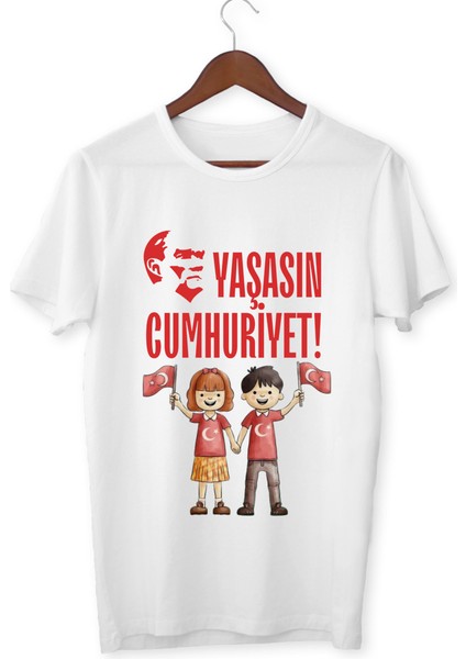 29 Ekim Çocuk Tişörtleri Cumhuriyet Bayramı Tişörtleri Çocuk / Kadın / Erkek Cumhuriyet Tişörtü modelleri