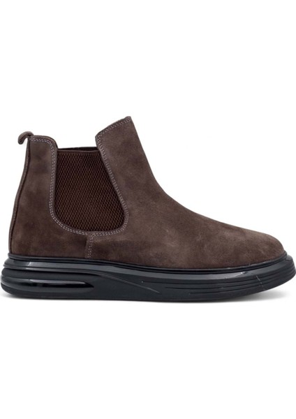 6972 Erkek Hakiki Deri Süet Bot