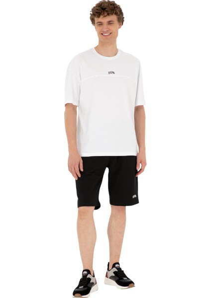 Erkek Comfort Fit Bisiklet Yaka Tişört