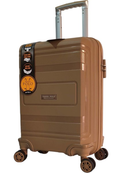 ☾ ✩ 𝐓𝐔̈𝐑𝐊 𝐘𝐈𝐋𝐃𝐈𝐙𝐈 ☾ ✩ Travel Polo Esnek Kauçuk Üstün Kaliteli Kabin Küçük Boy Valiz 𝟓𝟓 𝐜𝐦