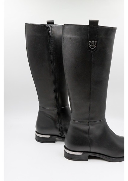 Kadın Hakiki Deri Çizme 2553201K - Siyah - 36 modelleri