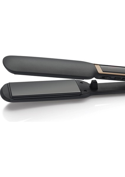 Geniş Saç Düzleştirici, Keratin ve Argan Yağı ile Seramik Plaka Siyah modelleri
