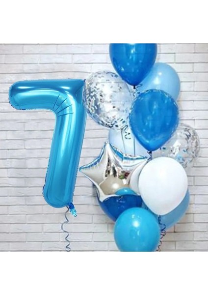 Mavi Yaş Balon Set 7