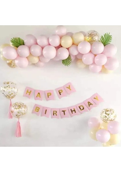 Çıtıpıtıstore Pembe Doğum Günü Balon Seti fiyatları