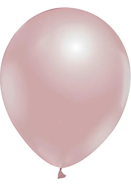 Metalik Gül Kurusu 10'lu Balon