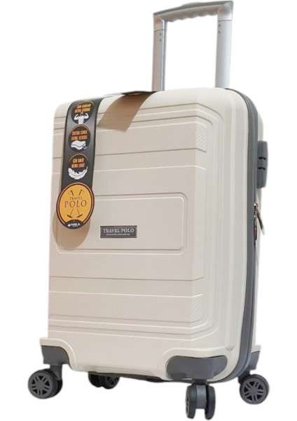 ☾ ✩ 𝐓𝐔̈𝐑𝐊 𝐘𝐈𝐋𝐃𝐈𝐙𝐈 ☾ ✩ Travel Polo Esnek Kauçuk Üstün Kaliteli Kabin Küçük Boy Valiz 𝟓𝟓 𝐜𝐦