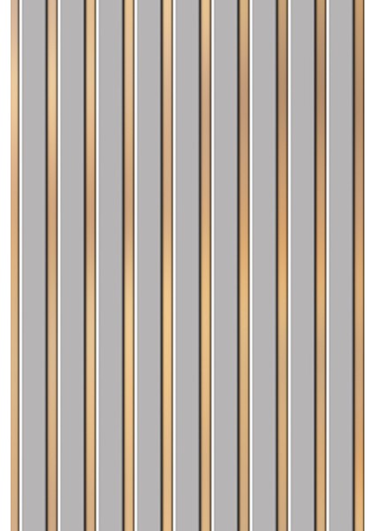 Gold Line – Altın Çizgili Gri Modern Tek Parça Duvar Kağıdı modelleri