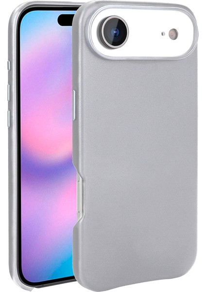 iPhone 17 Air Kılıf Msafe Şarj Özellikli Pu Deri Kupra Kapak