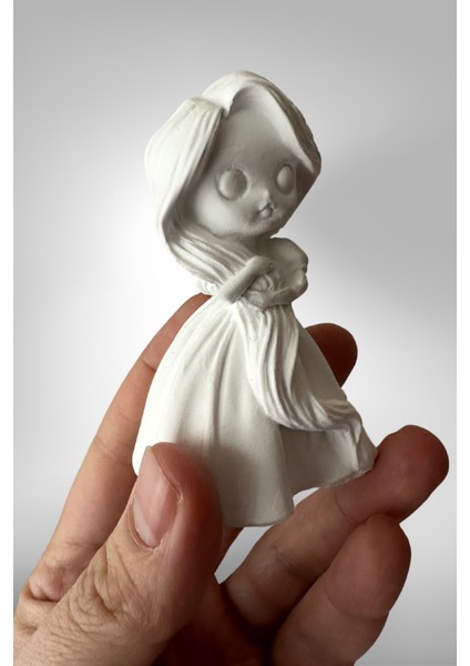 Prenses Figür 5 Adet Taş Biblo Çocuk Boyama Etkinliği indirimleri