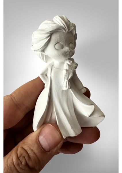 Prenses Figür 5 Adet Taş Biblo Çocuk Boyama Etkinliği