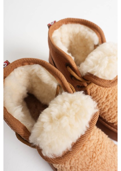 Loana Kadın Kürklü Taba Kışlık Kalın Tabanlı Bot indirimleri