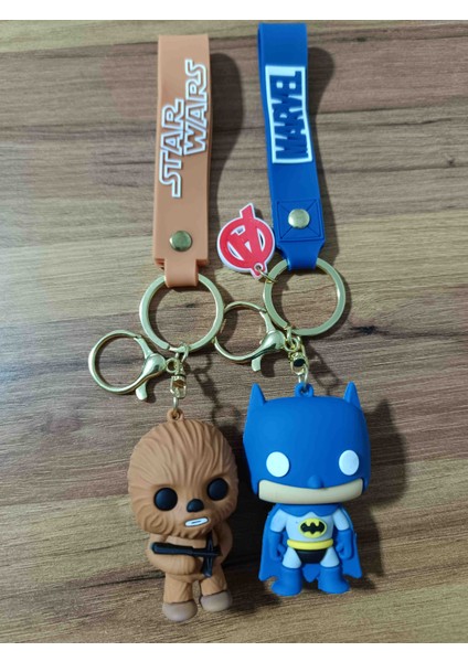 Marvel & Star Wars Ikili Anahtarlık – Çiftli Set 🎁 modelleri